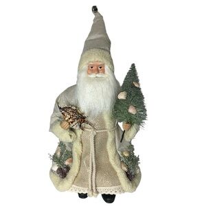 Seaside Santa Adorned In Shells/Greenery